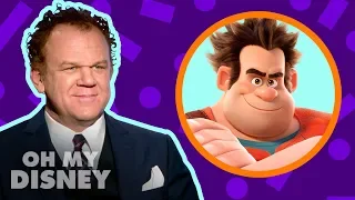 John C. Reilly Answers Our Ralph Breaks the Internet Questions | Oh My Disney