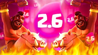 ♻️😨2.6 SCHWEINEREITER ist STÄRKER als JE ZUVOR… (100% Skill) | Clash Royale Deutsch