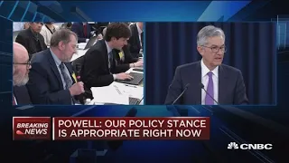 Fed Chair Jerome Powell: We will patiently wait and let data clarify