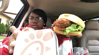 SPICY CHICKEN DELUXE CHICK-FIL- A Mukbang