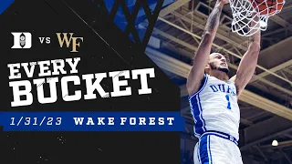 Duke 75, Wake Forest 73 | Every Bucket (1-31-23)