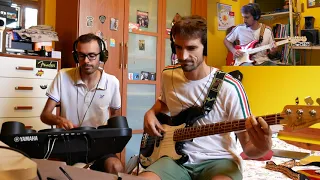 Sultans Of Swing - Guitar, Bass and Drum Cover - Luca 'n Simone