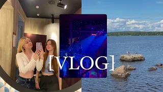 [vlog] встреча с интернет подругой/летние каникулы