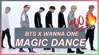 [K-pop Magic Dance] BTS X WANNA ONE _ DNA X BURN IT UP (CHECK IT !!)