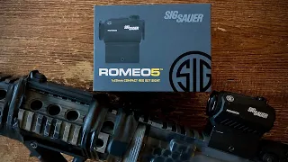 Sig Sauer Romeo 5 Red Dot Review - Best Budget Red Dot?