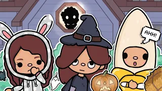 TRICK OR TREAT 🎃👻 *GONE WRONG* 😱 || *WITH VOICE* 🔈|| Toca Boca TikTok Roleplay