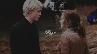 draco & hermione | магия