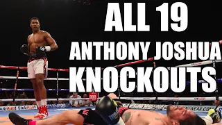 Anthony Joshua all 19 Knockouts