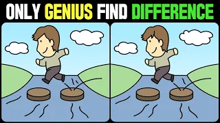 Spot The Difference : Only Genius Find Differences [ Find The Difference #454 ]