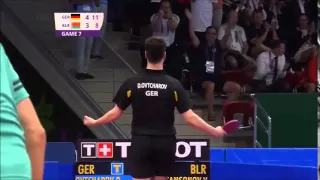 Table Tennis - Dimitrij Ovtcharov Champion Baku 2015