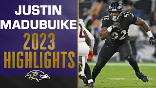 Top Justin Madubuike  Plays From The 2023 Season | Baltimore Ravens