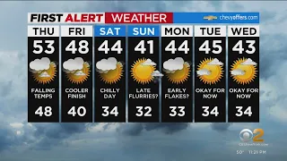 First Alert Forecast: CBS2 1/4 Nightly Weather at 11PM