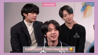 [🐰🐯정국&뷔] BTS interview ON MAP OF THE SOUL: 7 album taekook/ vkook cut 방탄소년단 인터뷰 (+ENG CC)