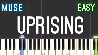 Muse - Uprising Piano Tutorial | Easy