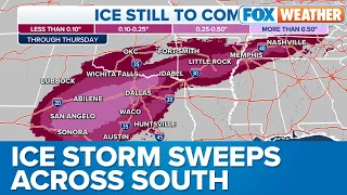 Ice Storm Totals ‘Really Significant’: FOX Weather Winter Storm Specialist