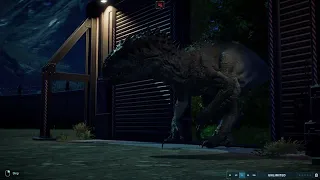 Trex vs Indominus Rex