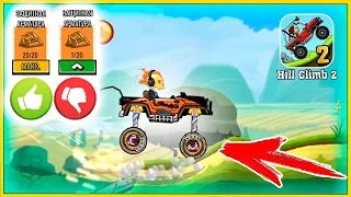 ЛАЙФХАК с ПРЫГСКОКЕРОМ на Hill Climb MK2 - в Хилл Климб HCR 2 прохождение игры гонки про машины.