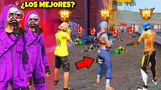 ESPIAMOS al TOP 1,2 y 3 DEL TOP MUNDIAL EN FREE FIRE usan HACKS?