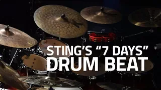 How To Play Sting's "7 Days" Drum Beat - Drum Lesson (Drumeo)