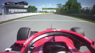 Sebastian Vettel's Pole Lap | 2018 Canadian Grand Prix