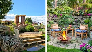 10+ Inspiring Rock Garden Ideas and How to Build Your Own 🪨 🏡