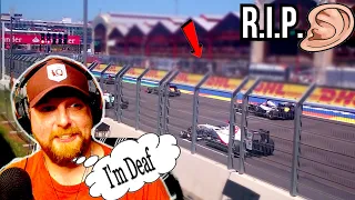 NASCAR Fan Reacts to Standing 5 meters from the start of a Formula One race