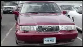 Jerry Seinfeld drives David Letterman's Volvo 960