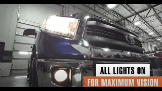 Toyota Tundra and Sequoia All Lights On