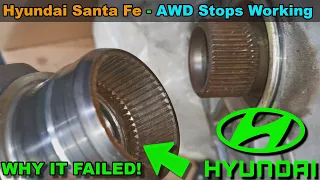 Hyundai Santa FE - AWD Not Working! Let's See What Failed