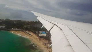 St. Maarten TUI 787 Dreamliner onboard landing