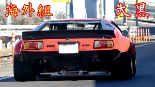 【大黒PA】海外組‼️スーパーカーなど輸入車のダッシュやサウンド