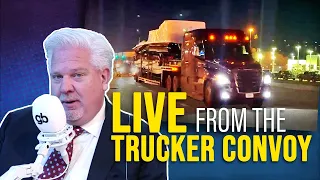 FIRST LOOK at the trucker convoy headed to the border