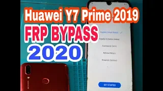 Huawei Y7 Prime 2019 (DUB LX1) FRP BYPASS l Huawei DUB-LX1 Frp Google Account Unlock Without Pc 2020