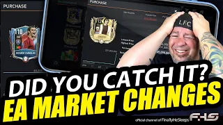 MARKET CHANGES! EA flips the script... Did you catch it? - FC Mobile (FIFA)