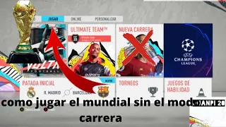 Como jugar el mundial  En FIFA 20 (qatar 2022 rapido y realista)!!!!!