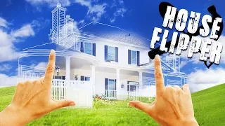 DESTROYING WALLS and CLEANING the PERFECT DREAM HOUSE! - House Flipper Gameplay - Beta