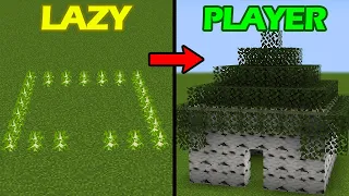 Types of Players Portrayed by Minecraft