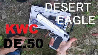 Replika Desert Eagle DE.50. Pistolet ASG CO2 Blow-Back od KWC.