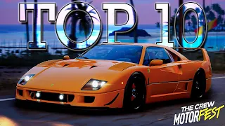 Top 10 Street Tier 2 Cars with Pro Settings | The Crew Motorfest