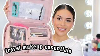 What's in my travel makeup bag?! Favorites & Essentials