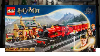 LEGO Harry Potter 76423 HOGWARTS EXPRESS & HOGSMEADE STATION Review! (2023)