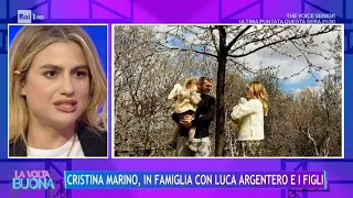 Cristina Marino, la storia d'amore con Luca Argentero - La Volta Buona 05/04/2024