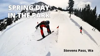 Celebrating the Ladies Park Crew at Stevens Pass