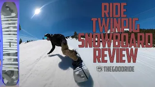 Ride Twinpig 2022 Snowboard Review (Same for 2023)- Compared to YES Greats