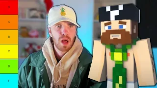 I Ranked Horrible Minecraft Parodies... (Tier List)