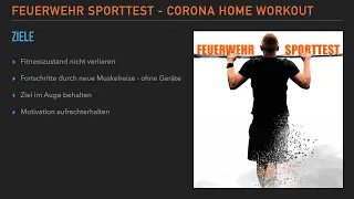 Feuerwehr Sporttest - Corona Home Workout