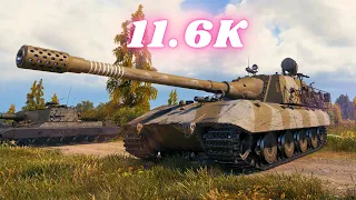 Jagdpanzer E 100 - 11.6K Damage 7 Kills World of Tanks Replays