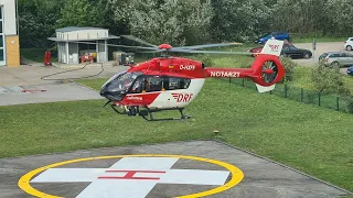 Airbus Helicopters H145 (Christoph 47) | Start & Landung an der Uniklinik Greifswald