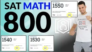 How to get a PERFECT 800 on the SAT Math Section: 13 Strategies to maximize your score