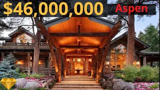 Magnificent Homes In The Woods In Evergreen Aspen, Colorado | Inside Tour